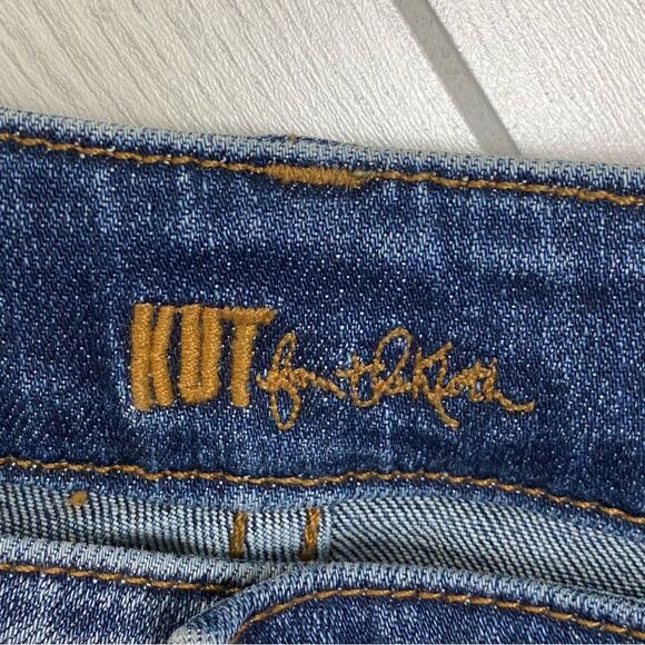 KUT From The Cloth | Catherine Mid Rise Boyfriend Jean Size 6 - Picture 9 of 10